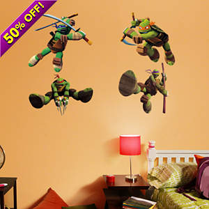 Teenage Mutant Ninja Turtles Collection Fathead Wall Decals
